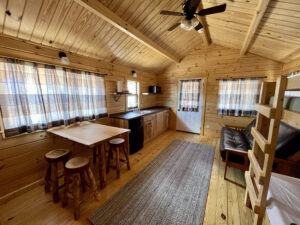 cabin resort amenities, zion national park camping